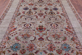 Peshawar Hand Knotted Wool Rug - 6' 11" X 9' 9" - Golden Nile