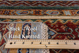 Khorjin Persian Gabbeh Handmade Wool Rug - 5' 10" X 7' 8" - Golden Nile