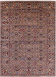 Peshawar Hand Knotted Wool Rug - 8' 3" X 11' 4" - Golden Nile