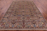 Peshawar Hand Knotted Wool Rug - 8' 3" X 11' 4" - Golden Nile