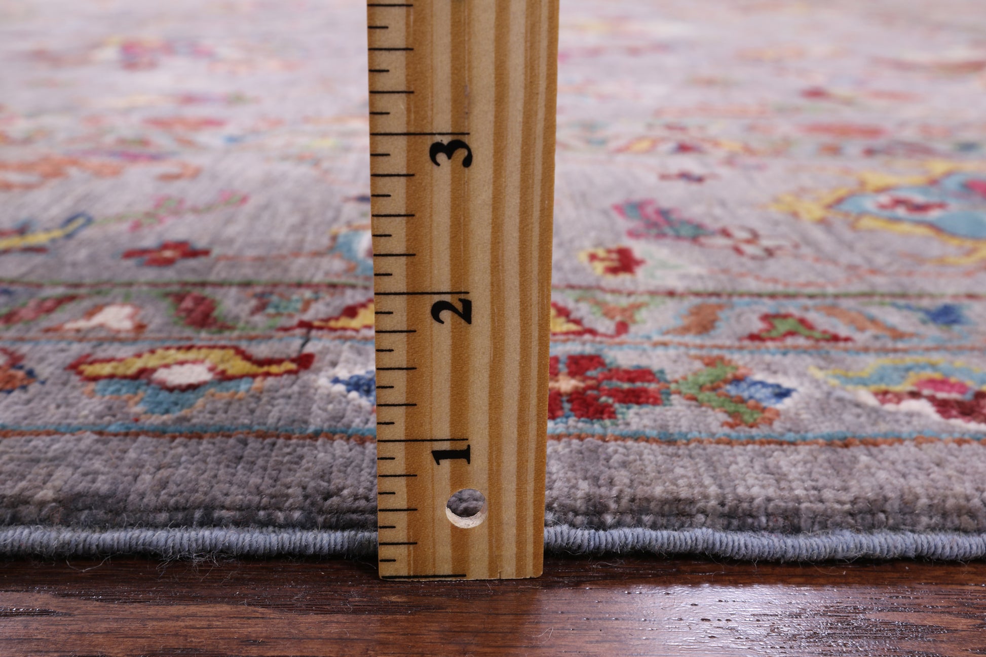 Peshawar Hand Knotted Wool Rug - 6' 9" X 9' 8" - Golden Nile