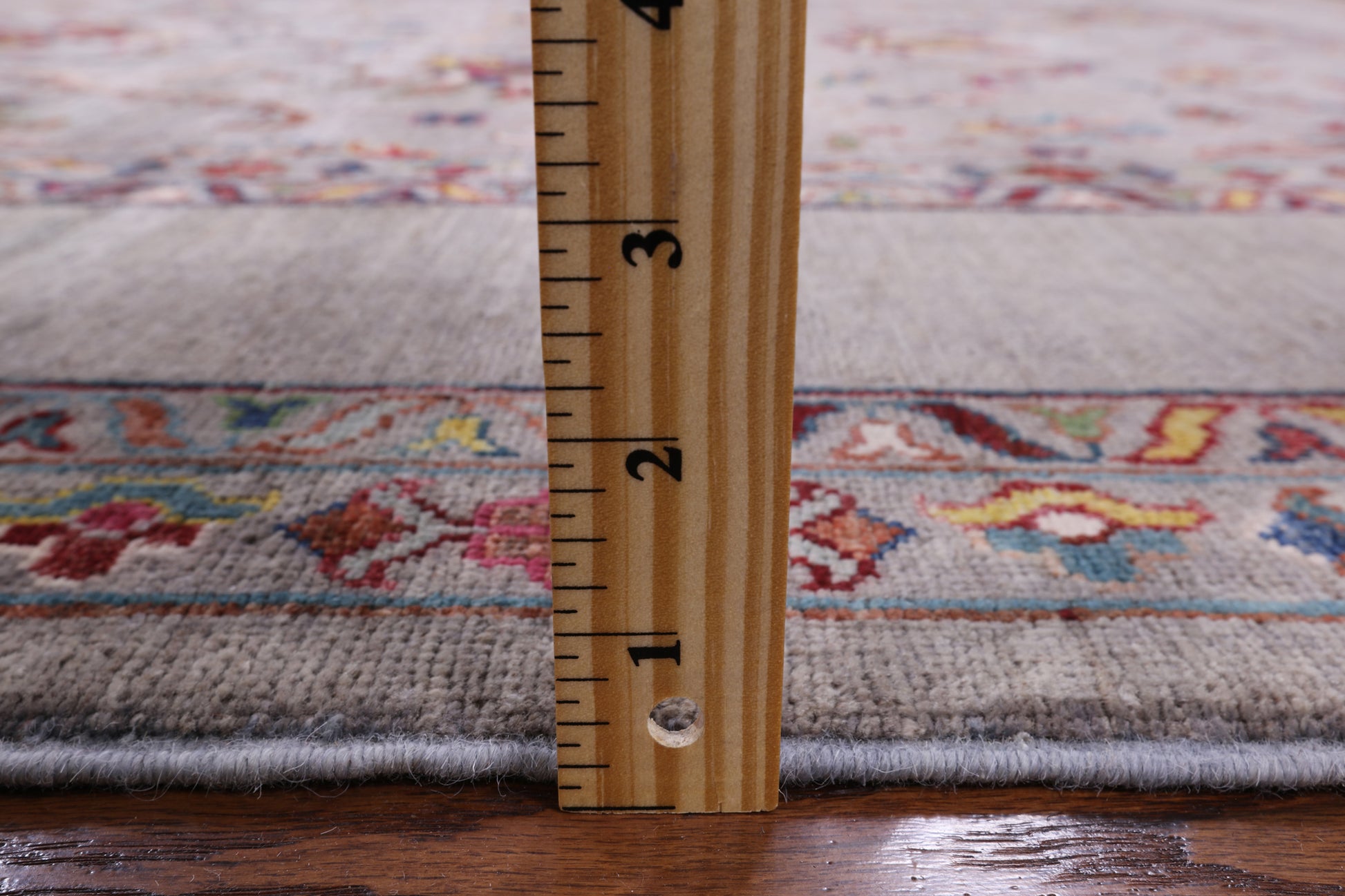 Peshawar Hand Knotted Wool Rug - 6' 9" X 9' 8" - Golden Nile