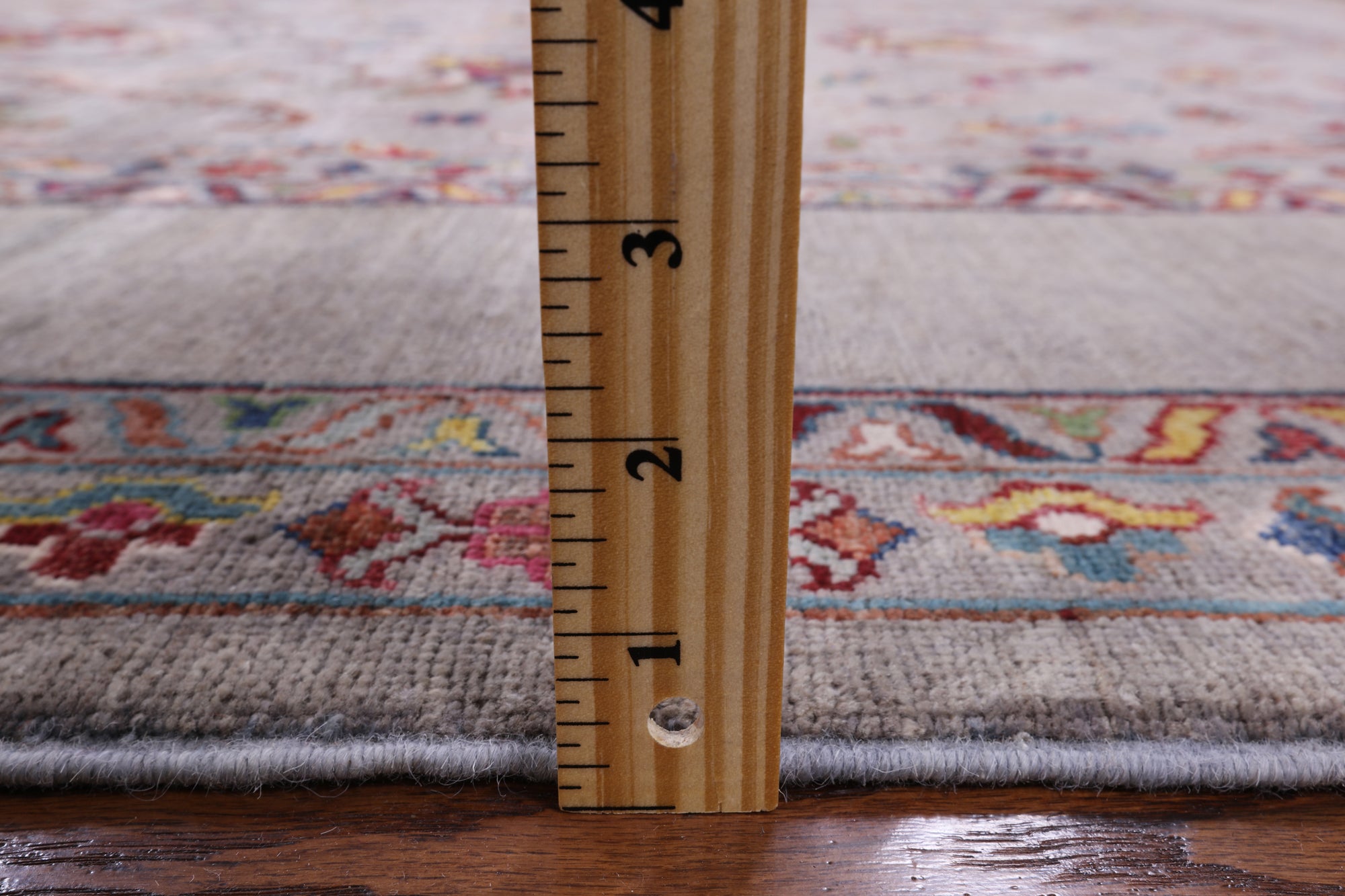 Peshawar Hand Knotted Wool Rug - 6' 9" X 9' 8" - Golden Nile