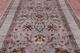 Peshawar Hand Knotted Wool Rug - 6' 9" X 9' 8" - Golden Nile