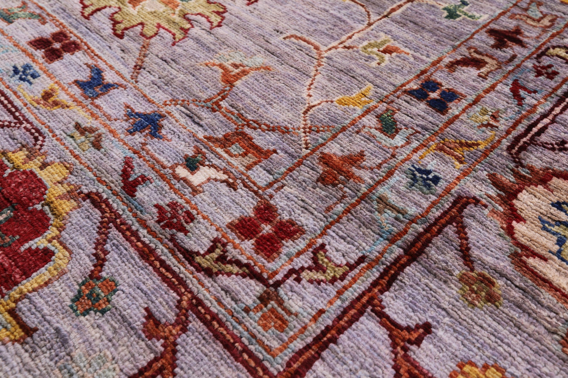 Peshawar Handmade Wool Rug - 6' 10" X 9' 10" - Golden Nile