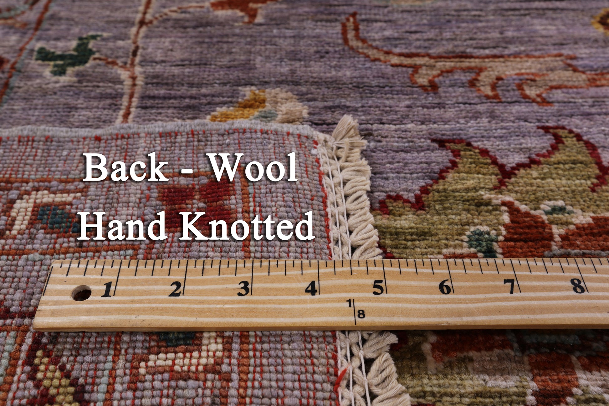 Peshawar Handmade Wool Rug - 6' 10" X 9' 10" - Golden Nile