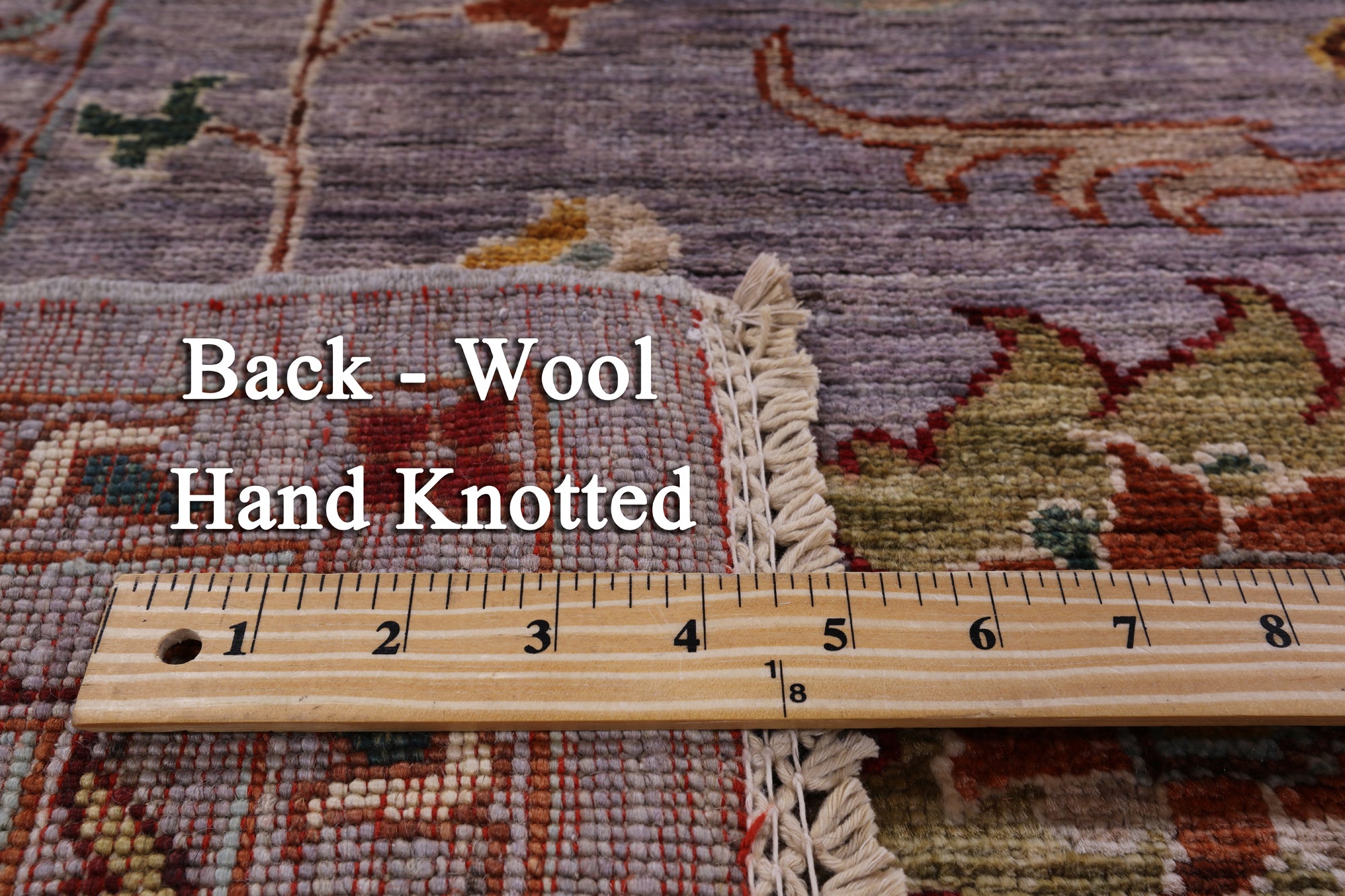 Peshawar Handmade Wool Rug - 6' 10" X 9' 10" - Golden Nile