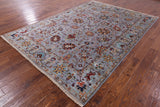 Peshawar Handmade Wool Rug - 6' 10" X 9' 8" - Golden Nile