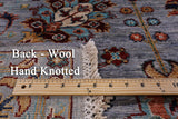 Peshawar Handmade Wool Rug - 6' 10" X 9' 8" - Golden Nile