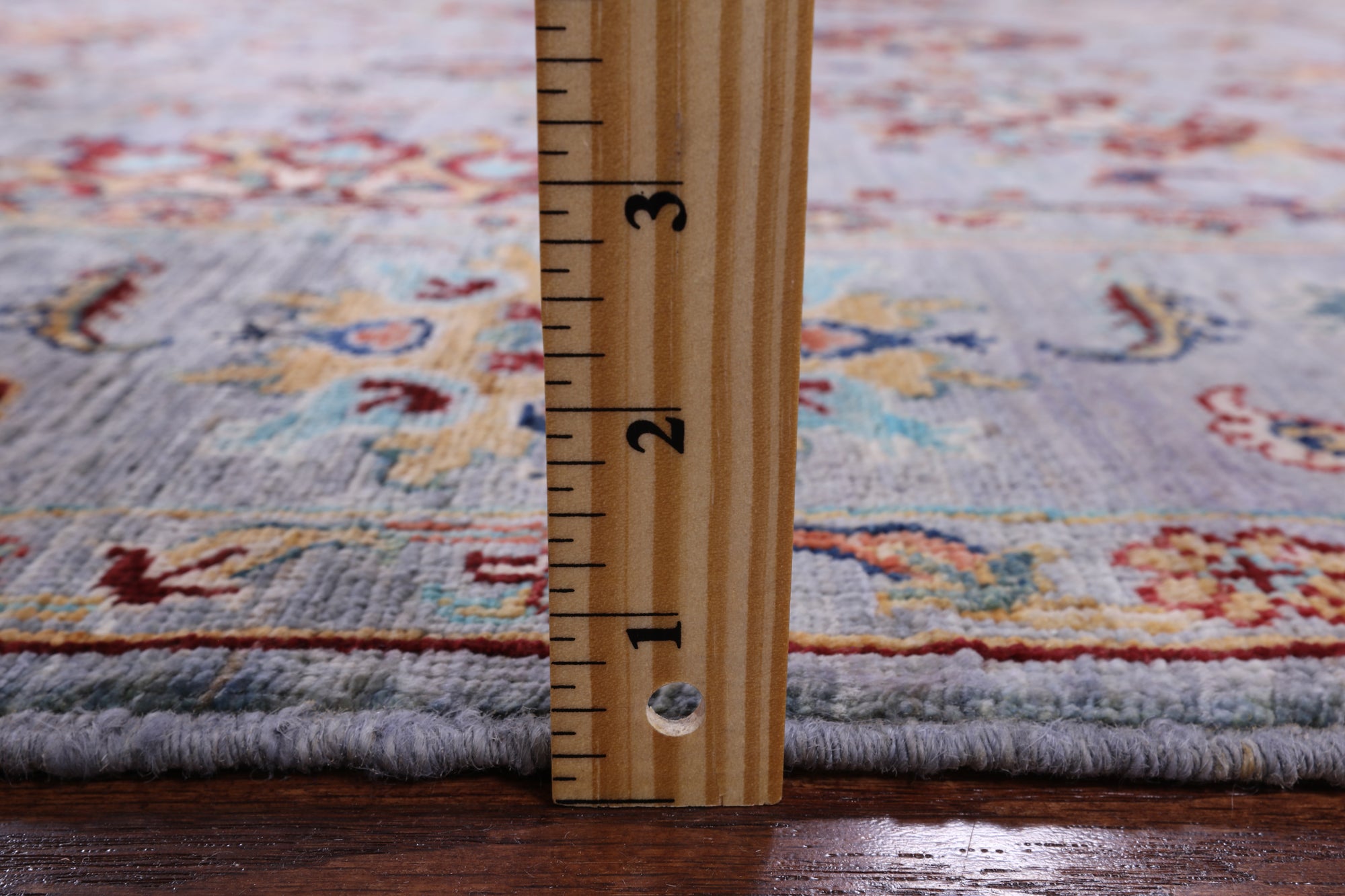 Peshawar Handmade Wool Rug - 6' 10" X 9' 8" - Golden Nile