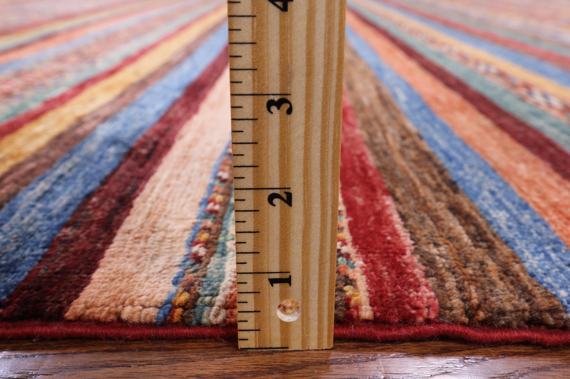 Khorjin Persian Gabbeh Handmade Wool Rug - 6' 10" X 9' 5" - Golden Nile