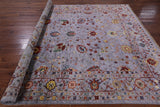 Peshawar Hand Knotted Wool Rug - 8' 0" X 9' 10" - Golden Nile