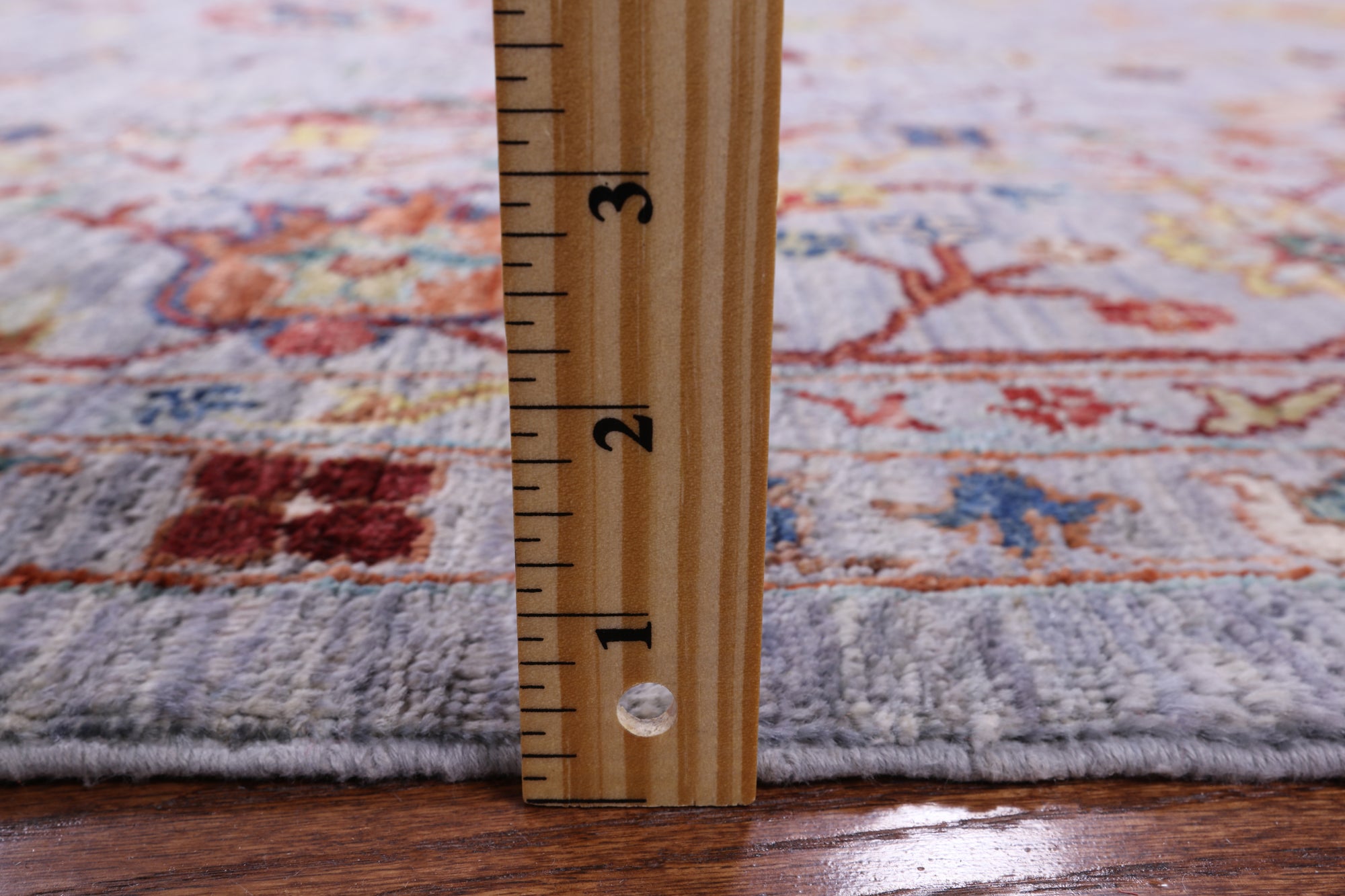 Peshawar Hand Knotted Wool Rug - 8' 0" X 9' 10" - Golden Nile