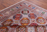 Turkmen Ersari Hand Knotted Wool Rug - 9' 11" X 12' 9" - Golden Nile