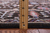 Brown Peshawar Hand Knotted Wool Rug - 5' 7" X 7' 10" - Golden Nile