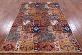 Super Kazak Handmade Wool Rug - 4' 11" X 6' 10" - Golden Nile