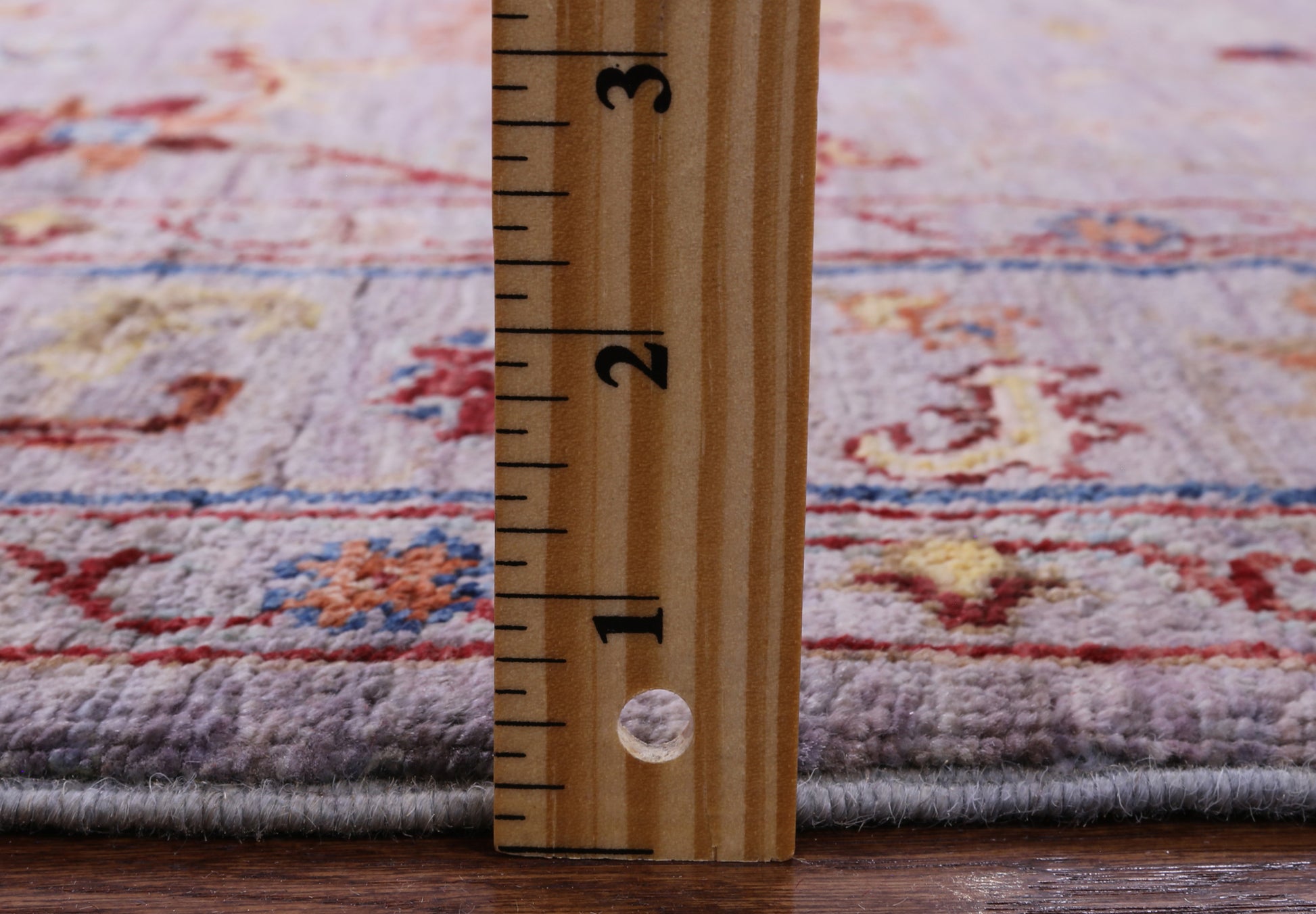 Grey Peshawar Hand Knotted Wool Rug - 5' 0" X 6' 8" - Golden Nile