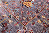 Peshawar Handmade Wool Rug - 5' 1" X 6' 8" - Golden Nile