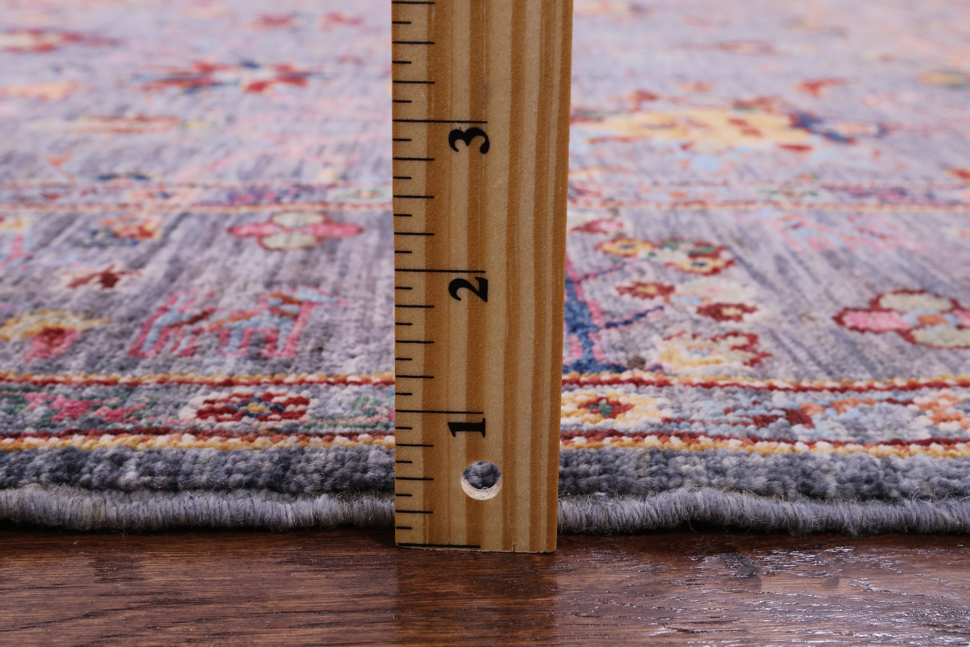 Peshawar Handmade Wool Rug - 5' 1" X 6' 8" - Golden Nile