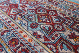 Khorjin Persian Gabbeh Hand Knotted Wool Rug - 4' 11" X 6' 6" - Golden Nile