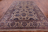 Peshawar Hand Knotted Wool Rug - 8' 10" X 12' 4" - Golden Nile