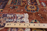 Super Kazak Hand Knotted Wool Rug - 2' 10" X 4' 0" - Golden Nile