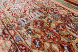 Khorjin Persian Gabbeh Handmade Wool Rug - 2' 7" X 3' 11" - Golden Nile