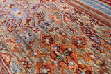 Khorjin Persian Gabbeh Handmade Wool Rug - 2' 8" X 3' 8" - Golden Nile