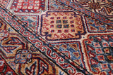 Blue Khorjin Persian Gabbeh Handmade Wool Runner Rug - 2' 6" X 9' 9" - Golden Nile