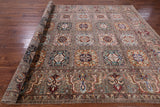 Persian Fine Serapi Hand Knotted Wool Rug - 8' 4" X 11' 4" - Golden Nile