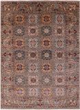Persian Fine Serapi Hand Knotted Wool Rug - 8' 4" X 11' 4" - Golden Nile