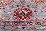 Peshawar Hand Knotted Wool Rug - 9' 1" X 11' 9" - Golden Nile