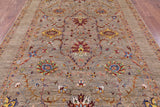 Peshawar Hand Knotted Wool Rug - 6' 9" X 9' 11" - Golden Nile