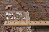 Peshawar Hand Knotted Wool Rug - 6' 9" X 9' 11" - Golden Nile
