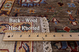 Peshawar Handmade Wool Rug - 6' 10" X 9' 9" - Golden Nile