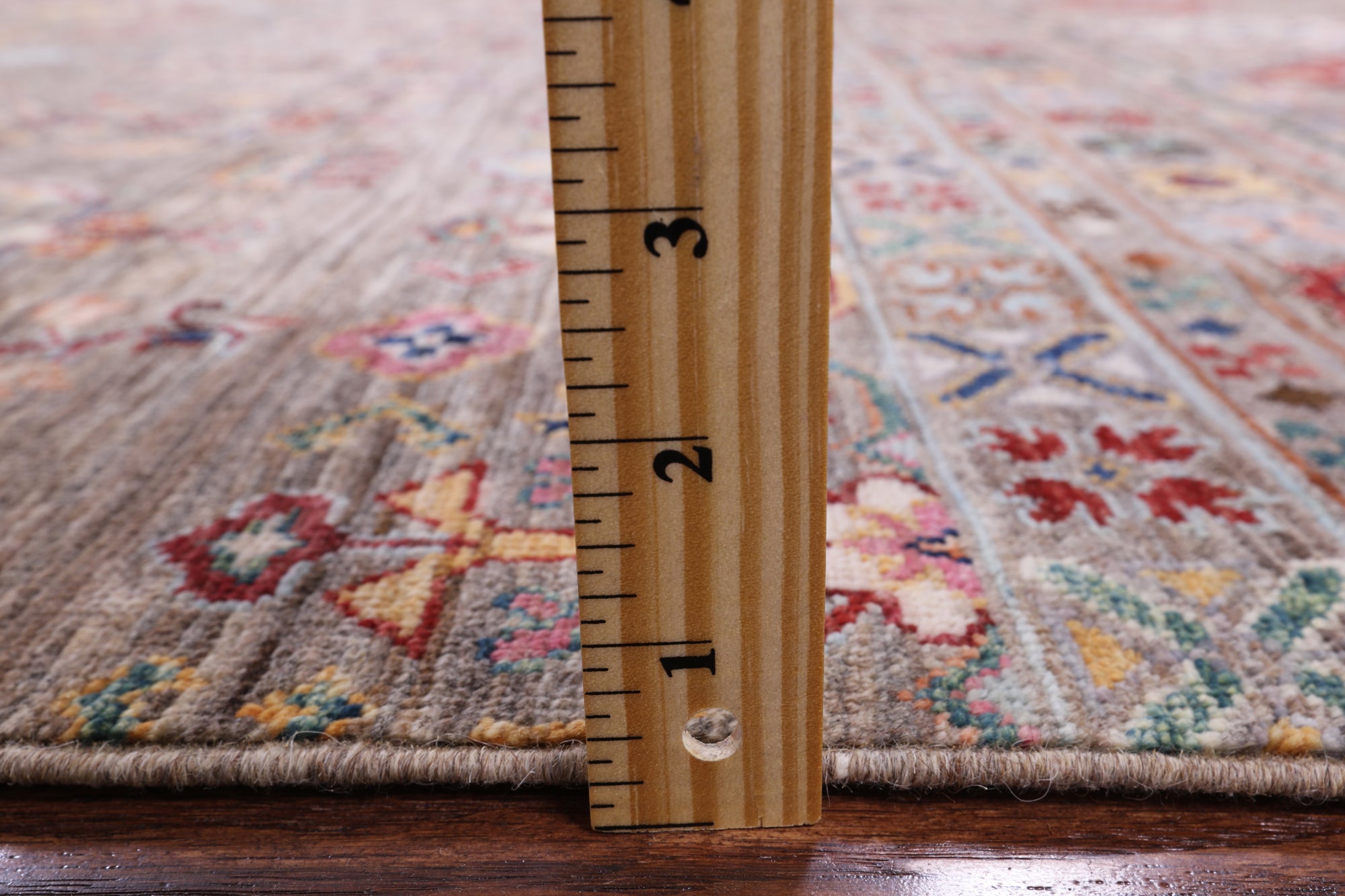 Khorjin Persian Gabbeh Handmade Wool Rug - 6' 8" X 9' 10" - Golden Nile