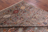 Khorjin Persian Gabbeh Handmade Wool Rug - 6' 8" X 9' 10" - Golden Nile