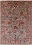 Peshawar Hand Knotted Wool Rug - 6' 9" X 9' 6" - Golden Nile