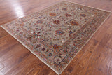 Peshawar Hand Knotted Wool Rug - 6' 9" X 9' 6" - Golden Nile