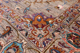 Peshawar Hand Knotted Wool Rug - 6' 9" X 9' 6" - Golden Nile