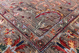 Persian Fine Serapi Handmade Wool Rug - 6' 10" X 9' 6" - Golden Nile