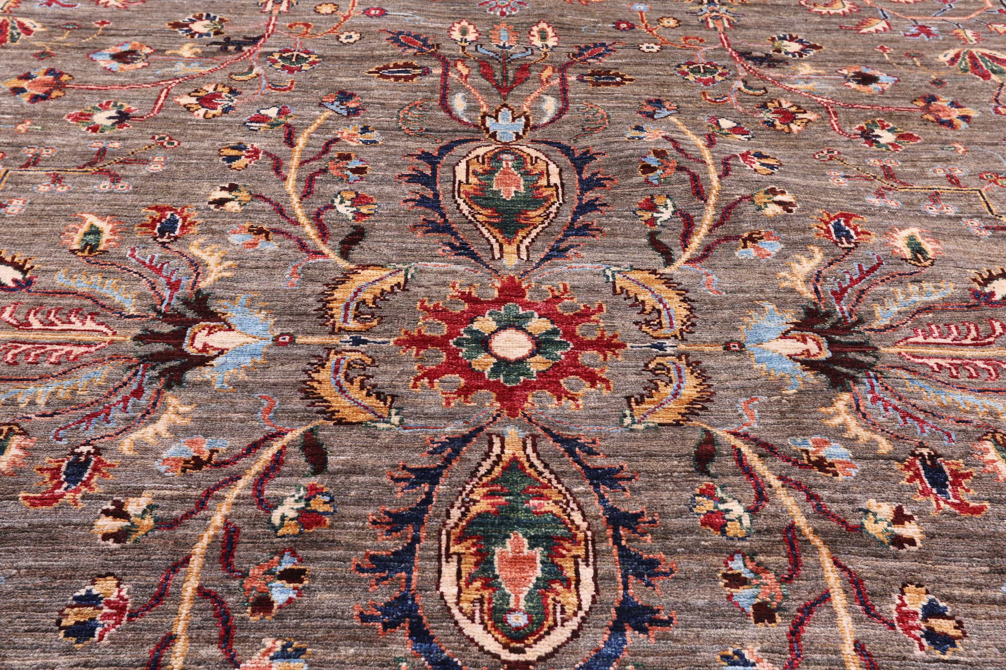 Persian Fine Serapi Handmade Wool Rug - 6' 10" X 9' 6" - Golden Nile
