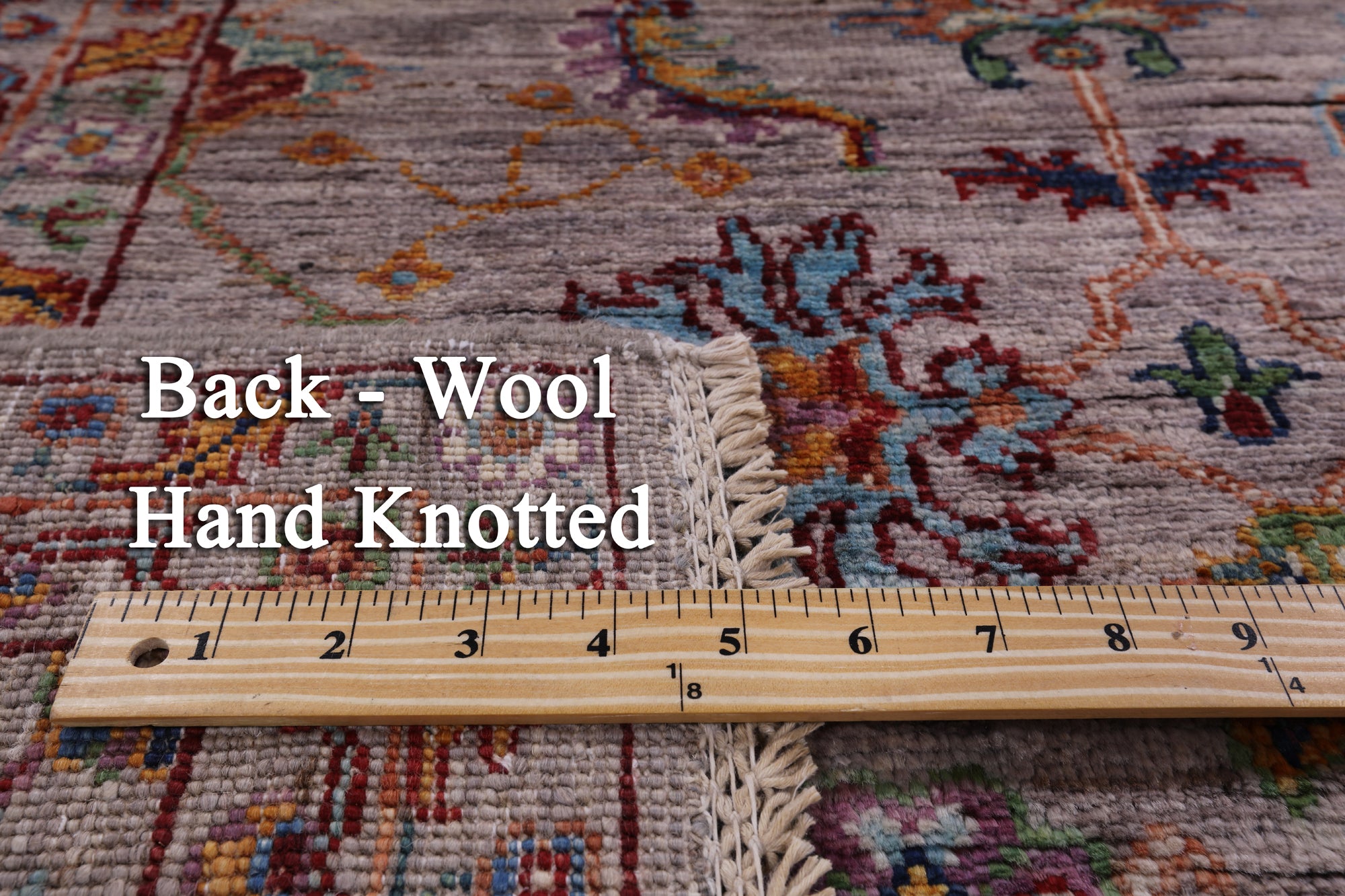 Peshawar Hand Knotted Wool Rug - 5' 9" X 7' 10" - Golden Nile