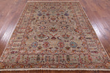 Peshawar Handmade Wool Rug - 5' 9" X 7' 6" - Golden Nile