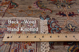 Peshawar Handmade Wool Rug - 5' 9" X 7' 6" - Golden Nile