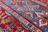 Tribal Persian Gabbeh Hand Knotted Wool Rug - 5' 8" X 8' 4" - Golden Nile