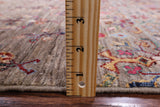 Khorjin Persian Gabbeh Hand Knotted Wool Rug - 6' 10" X 9' 10" - Golden Nile