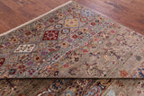 Khorjin Persian Gabbeh Hand Knotted Wool Rug - 6' 10" X 9' 10" - Golden Nile