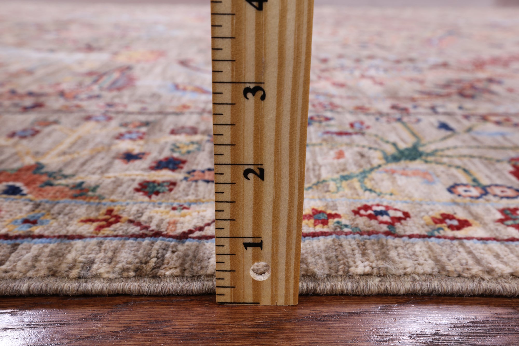 Peshawar Hand Knotted Wool Rug - 5' 8" X 7' 11" - Golden Nile