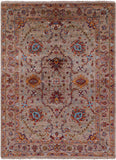 Peshawar Hand Knotted Wool Rug - 5' 7" X 7' 9" - Golden Nile